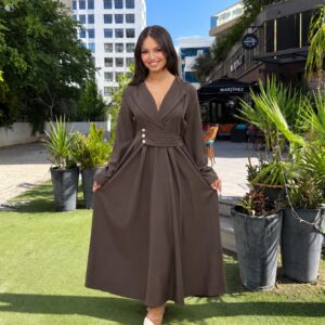 ROBE BLAZER A BOUTON