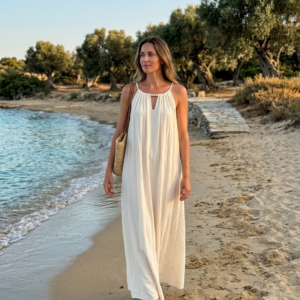 ROBE BRETELLE OVER SIZE