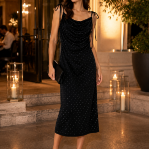 ROBE SOIREE DOS CROISEE