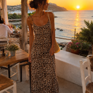 ROBE BRETELLE IMPRIMEE