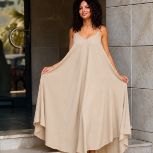 ROBE BRETELLE LONGUE AMPLE