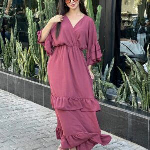 ROBE DEMI MANCHE LONGUE